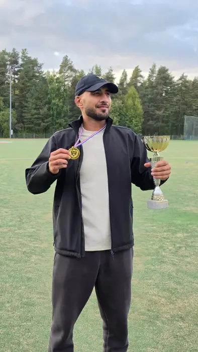 Winner's medal and the NFCT trophy