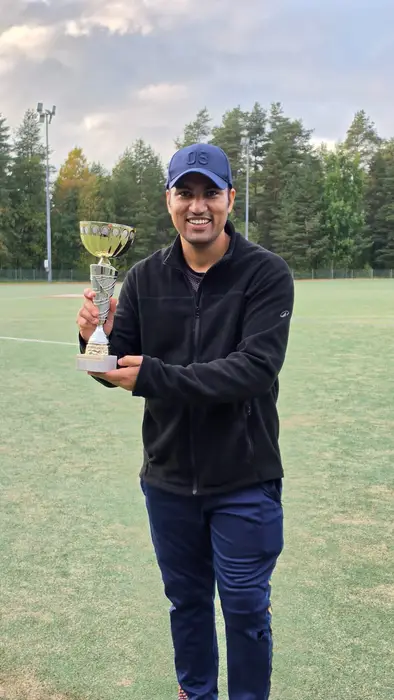 All smiles at the end of a long season